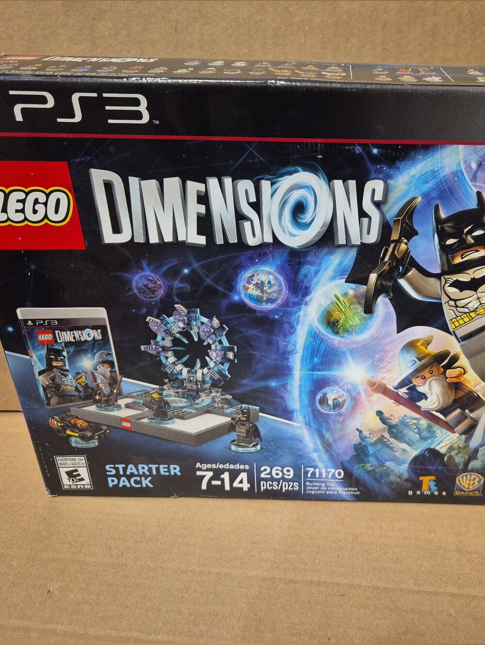 LEGO Dimensions Starter Pack for PS3 - Black/Blue Box